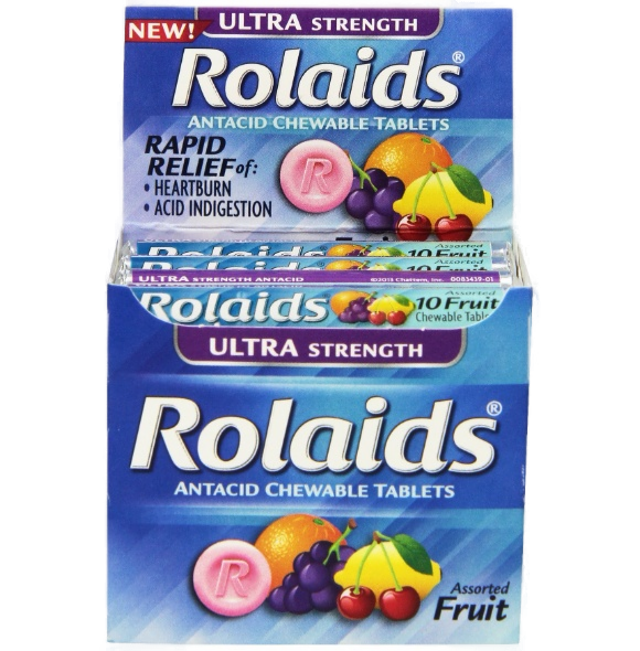 ROLAIDS ULTRA STREN ASST FRUIT 10CT