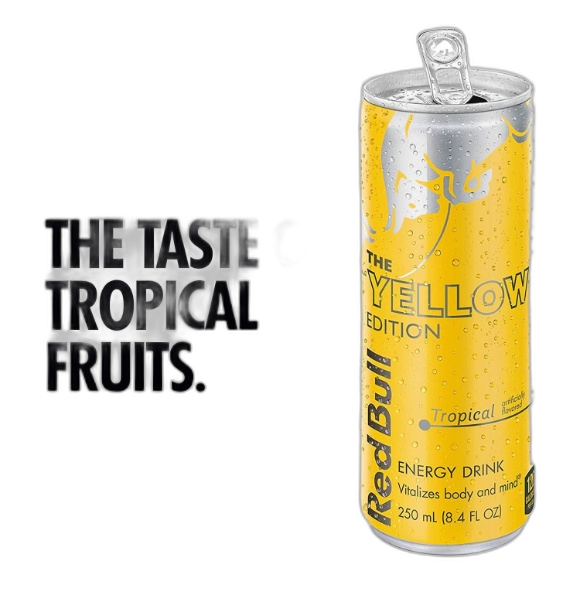 RED BULL TROP FRT YELLOW24 CT 12 OZ