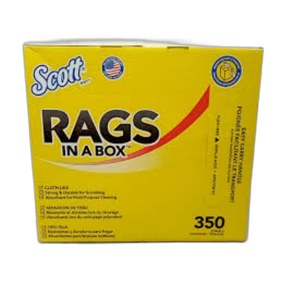 SCOTT RAGS 350 CT BOX