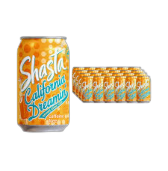 SHASTA CALI DREAM 24/12 OZ CANS
