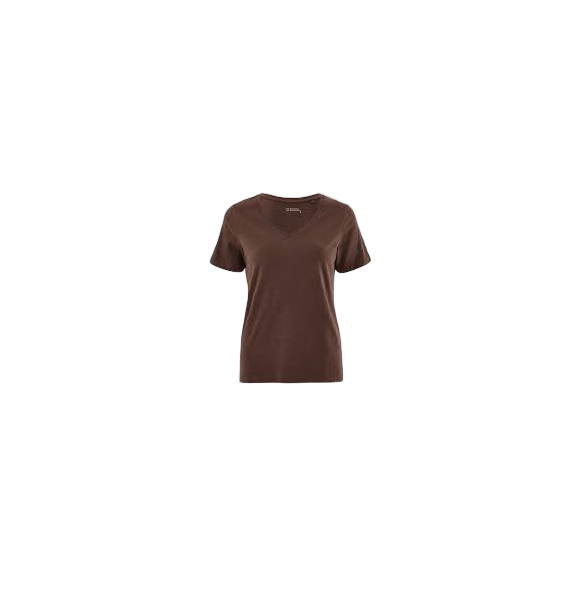 SHIRT URBAN V-NECK BROWN LG 8/6PK