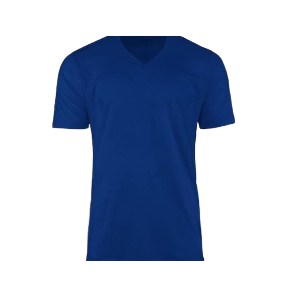 SHIRT URBAN V-NECK ROYAL 4XL 8/6PK