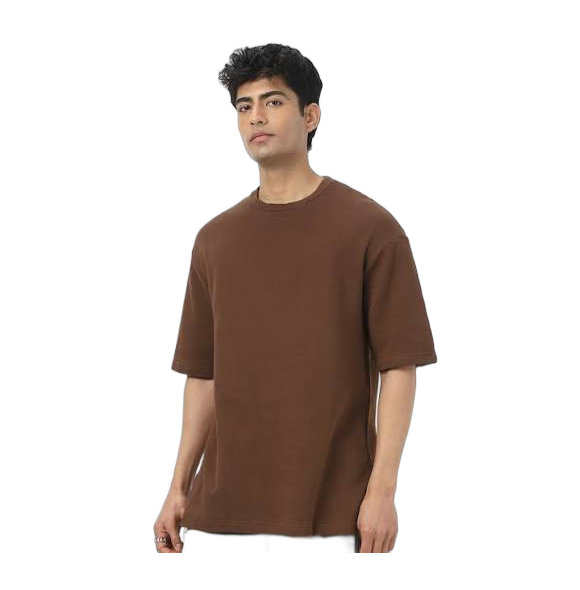 SHIRT URBN ROUND NECK BRWN 2XL 6PK