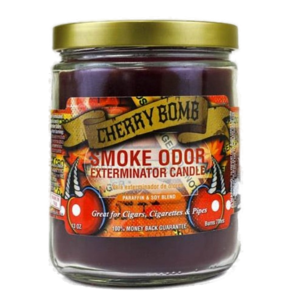 SMOKE O JAR CANDLE CHERY BOMB