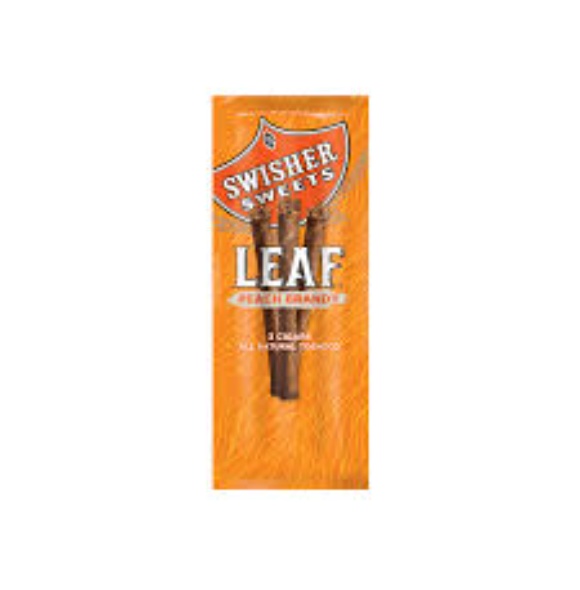 S/S LEAF PEACH BRANDY PCH 10/3PK