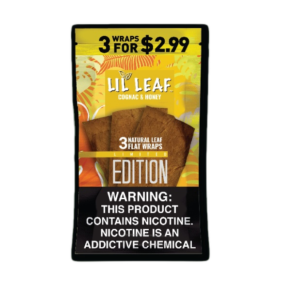 S/S LEAF COGNAC PCH 10/3PK
