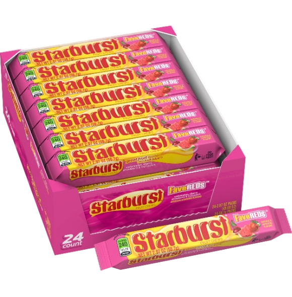 STARBURST FAVEREDS 24 CT