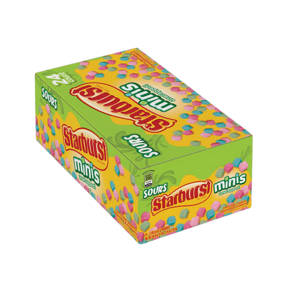 STARBURST MINIS SOURS 24 CT
