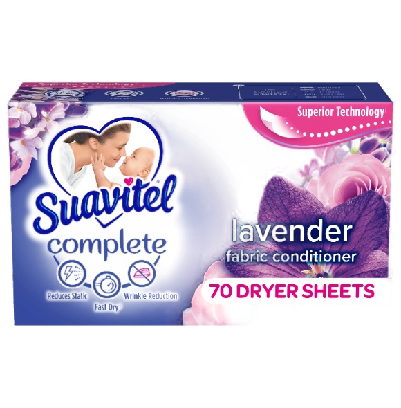 SUAVITEL DRYER SHEETS 15CT WATERFAL