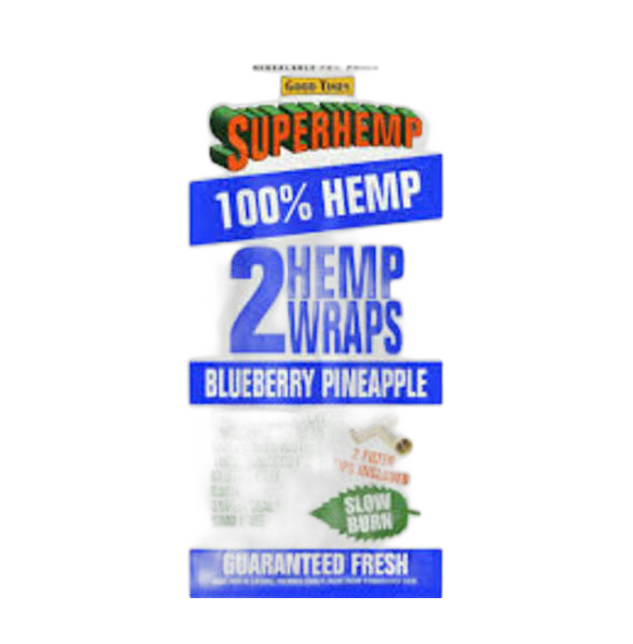 SUPERHEMP BLUBRY/PNAPLE 25/2PK