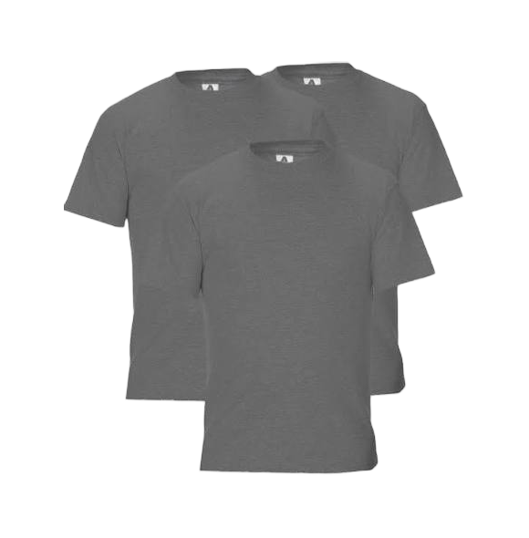 S/W A-SHIRT GRAY 2XL 10/12PK