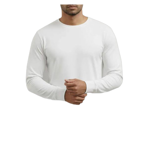 S/W SHIRT THERMAL WHITE 4XL 6/6PK