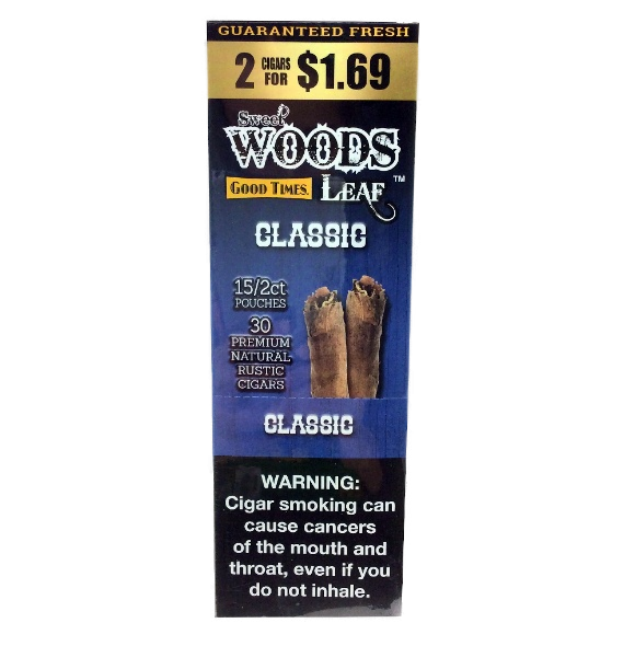 SWEET WOODS LEAF CLASSIC 15/2/$1.49