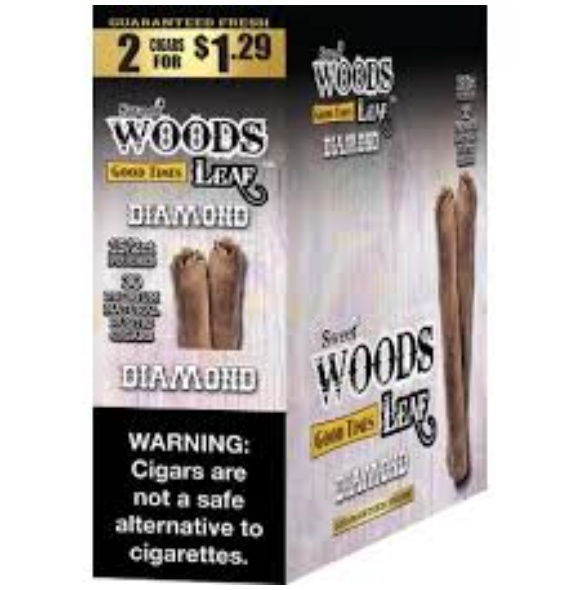 SWEET WOODS LEAF DIAMOND 15/2/$1.49