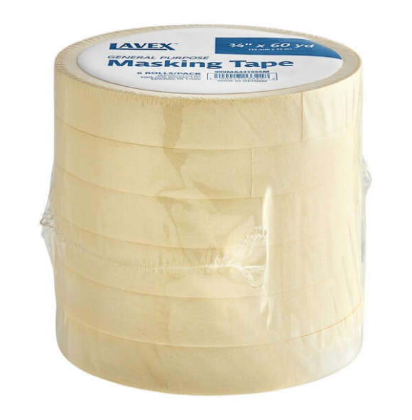 TAPE 3/4X60YD MASKING BULK