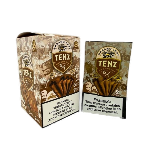 TENZ CIGAR N/LEAF HABANO 36/8/2PK