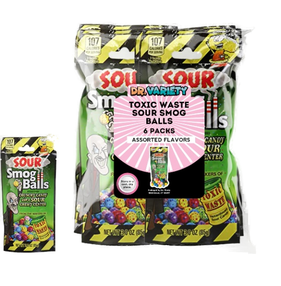 TOXIC WASTE SMOG BALLS 12/3OZ