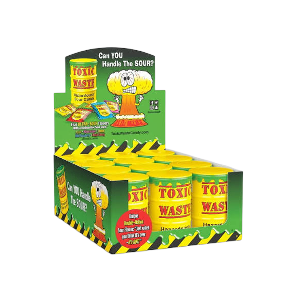 TOXIC WASTE YELLOW DRUM 12/1.7OZ