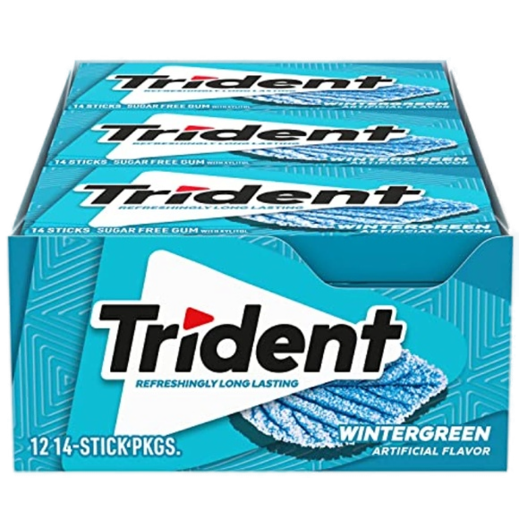 TRIDENT WINTERGREEN 12 CT