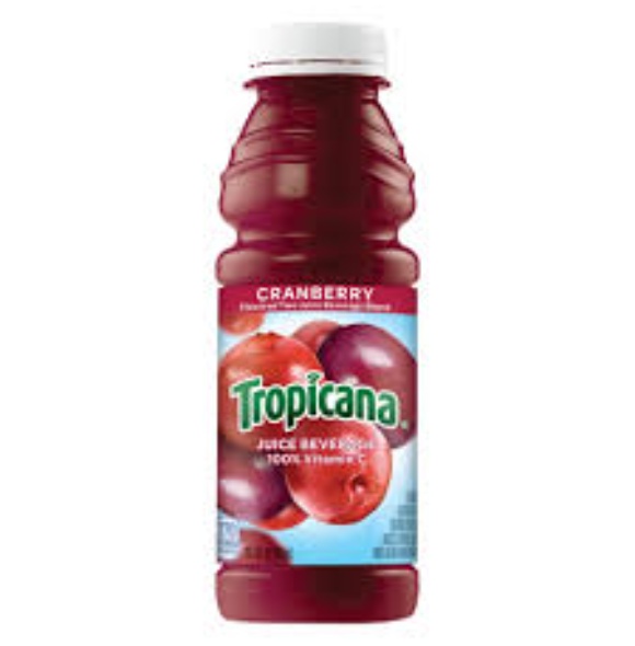 TROPICANA CRANBERRY COCTAIL 15.2 OZ