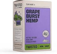 TWISTED HEMP GRAPE BURST 4/99¢/15PK