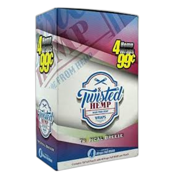 TWISTED HEMP TROP BREZE 4/99¢/15PK