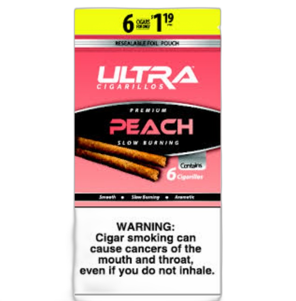 ULTRA CIGARILOS STRAWBERY 15/6/1.19