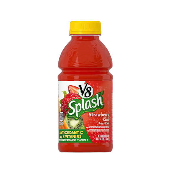 V-8 SPLASH STWBRY/KIWI 16 OZ