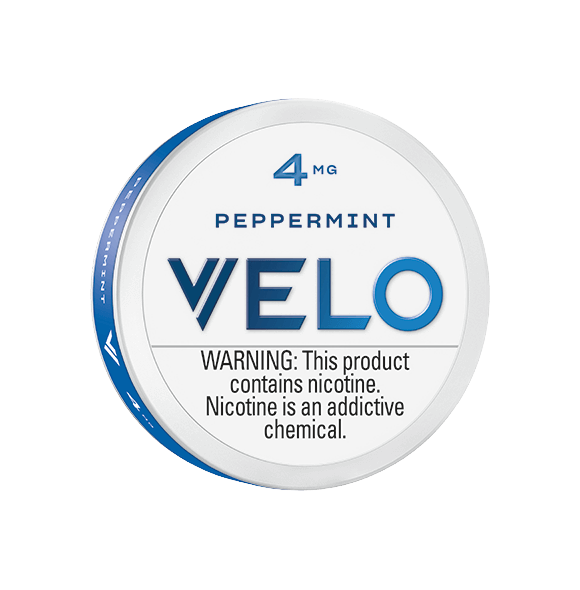 VELO PEPPERMINT 4MG NICOTNE PCHS