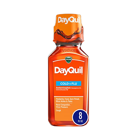 VICKS DAYQUIL COLD/FLU 8OZ