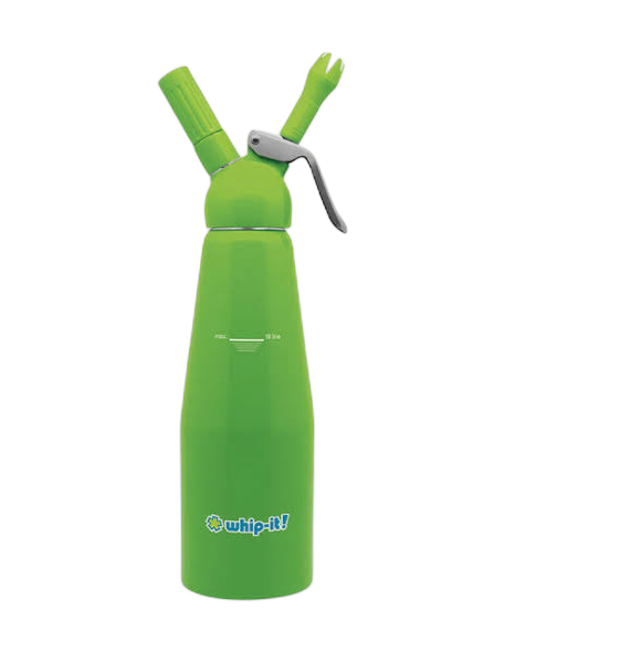 WHIP-IT ALUM GREEN CREAM CHARGER.5L