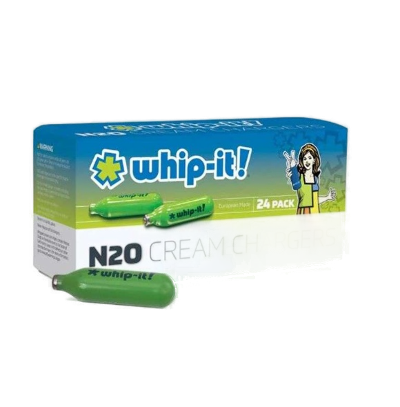 WHIP-IT ALUM N20 CREAM CHARGER 24CT