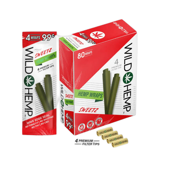 WILD HEMP WRAPS SWEETZ 20/4/99¢