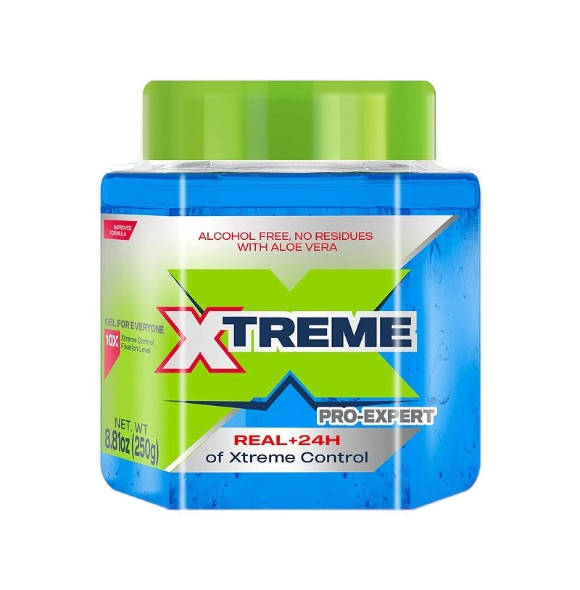 XTREME JAR BLUE 8.81OZ PRO HAIR GEL