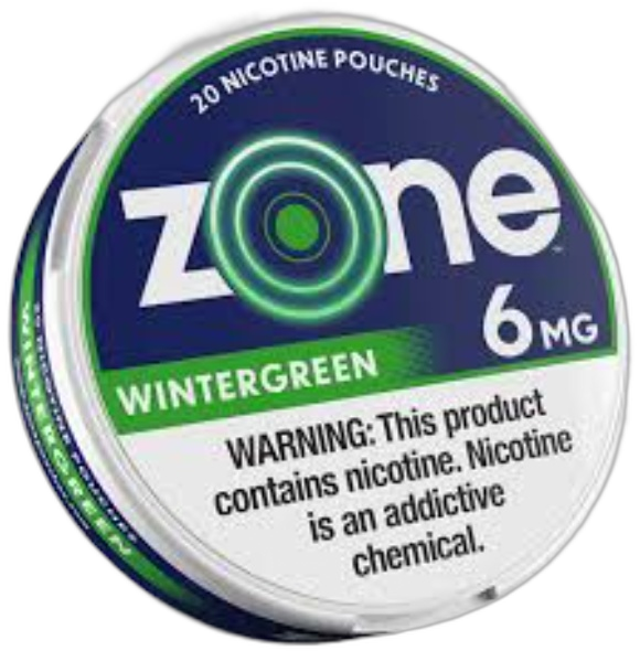 ZONE 6MG WINTERGRN PCH NICOTINE 5CT