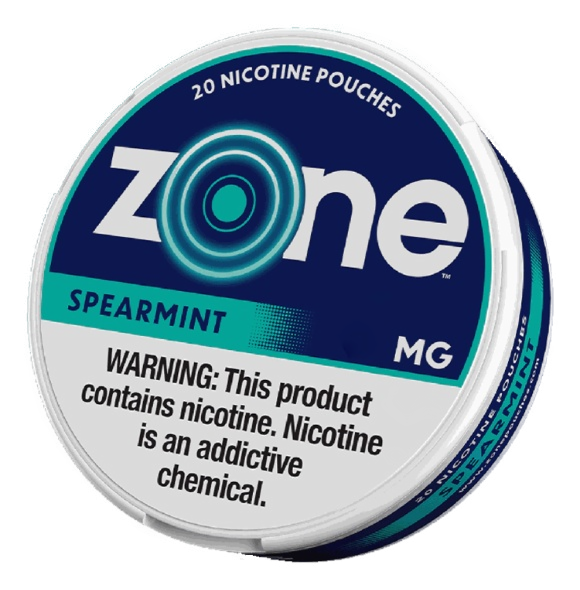 ZONE 9MG SPEARMNT PCH NICOTINE 5CT