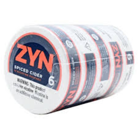 ZYN SPICER CIDER 3 MG PCHS 5CN