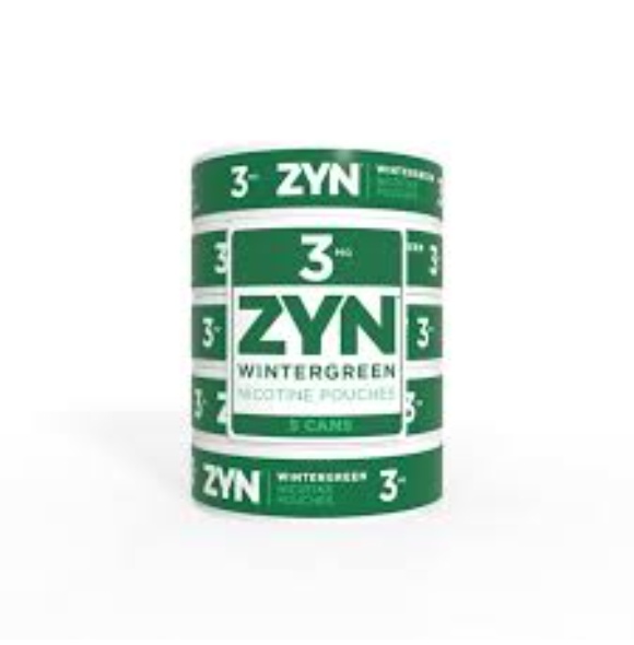 ZYN WNTRGRN 3MG NICOTINE PCHS 5CN