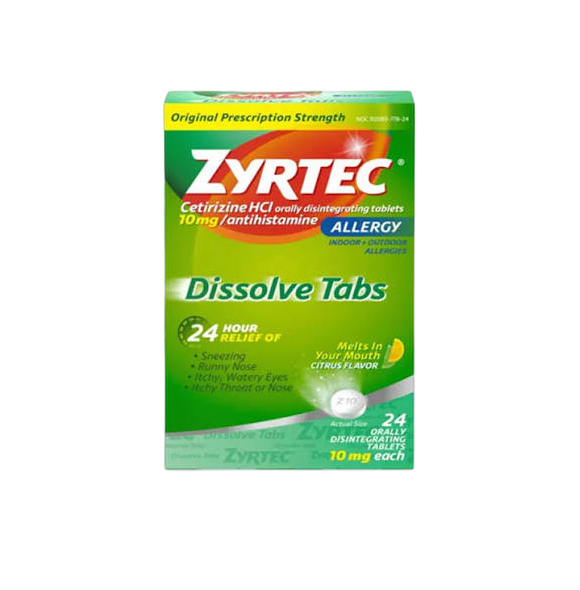 ZYRTEC ALLERGY 2OCT DSP
