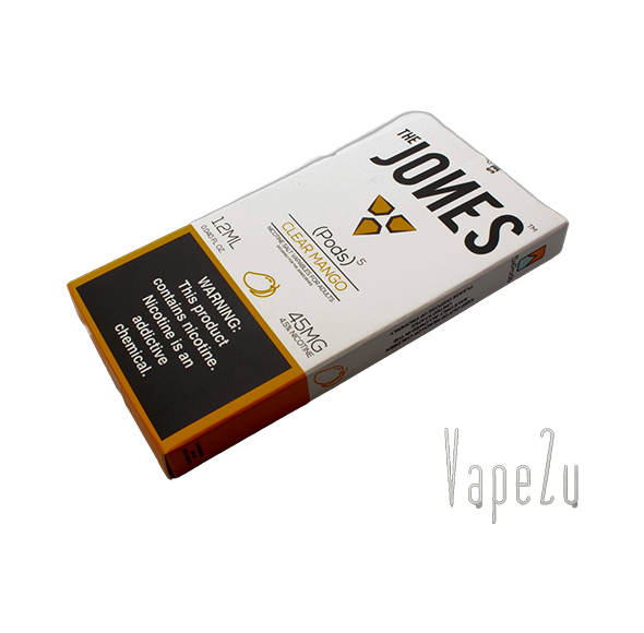 JONES CLEAR MANGO POD 4.5% 10/5PK