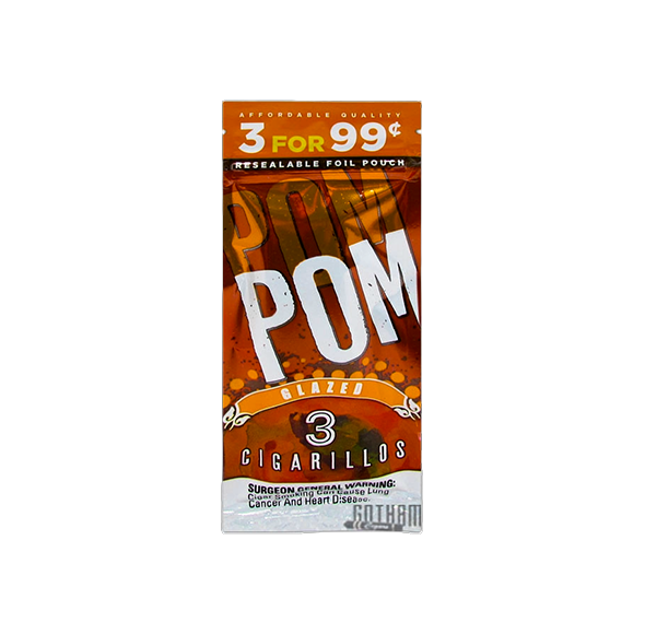 POM POM CIGRLO GLAZED 15/3/$1.39