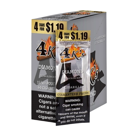 4 KINGS CIGR DIAMOND 15/4/$1.29