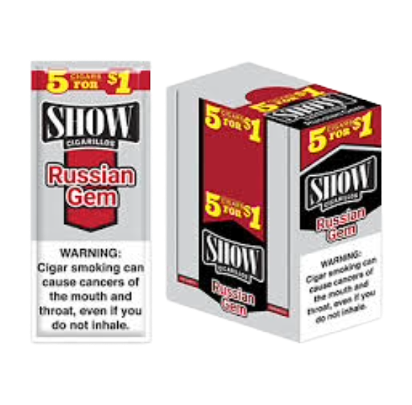 SHOW CIGL RUSS CREAM 15/5/$1