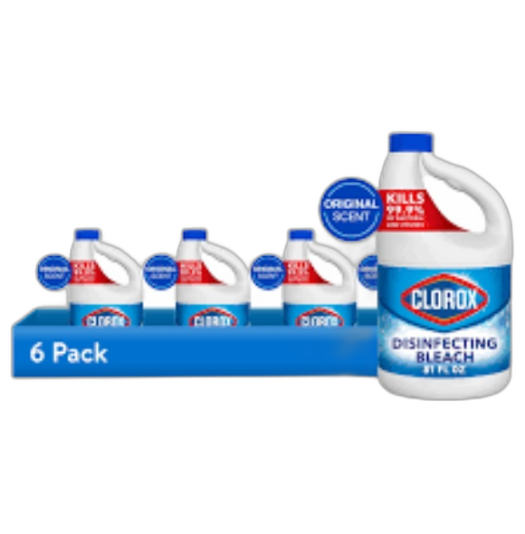 BLEACH CLOROX MEX 6/GAL 127 OZ
