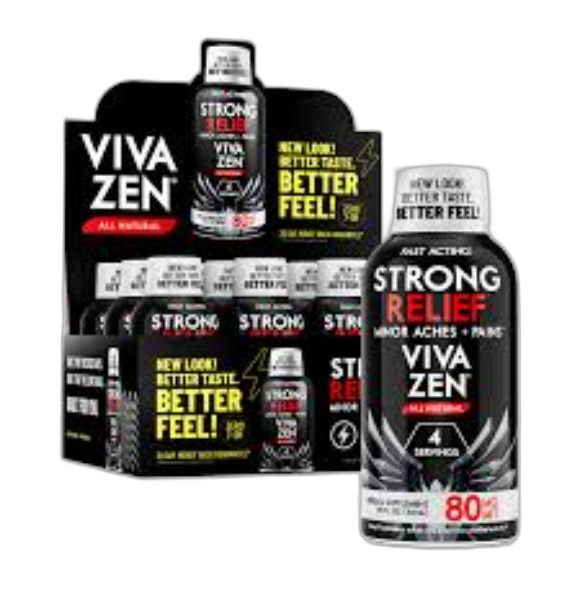 VIVAZEN STRONG RELIEF KRATOM 12/2 Z