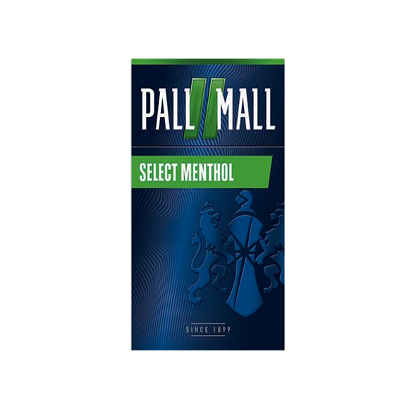 PALL  MALL SELECT MENTHOL BOX