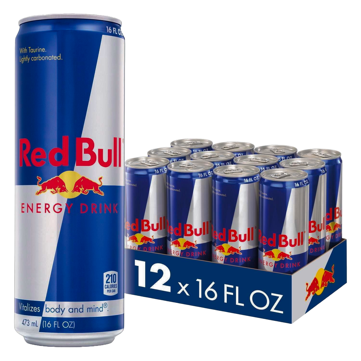 RED BULL ENERGY DRINK 12 CT 16OZ