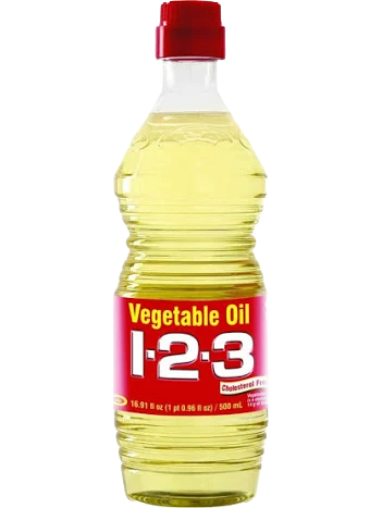 123 VEGETABLE OIL 16.9OZ/24CT