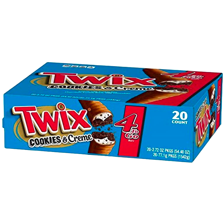 TWIX COOKIES & CREAM SHR SZ 20 CT