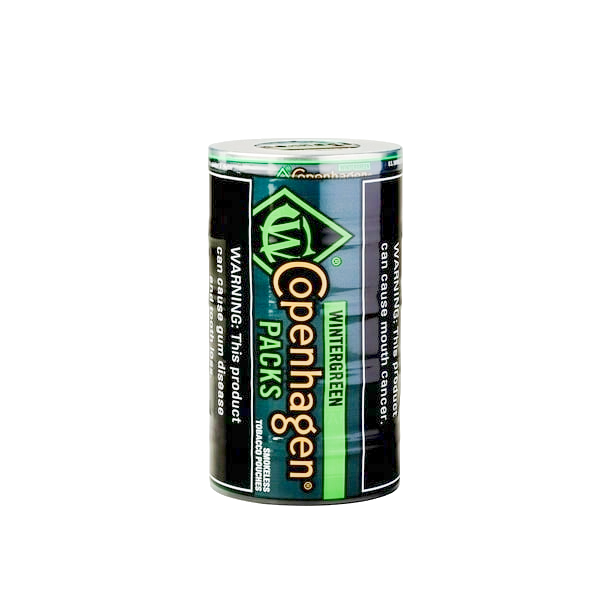 COPENHAGEN PACKS WNTGRN 18/5 CT
